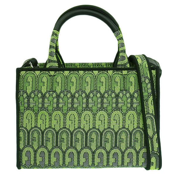 フルラ バッグ レディース 2WAY トートバッグ ショルダーバッグ アウトレット グリーンマルチ オポチュニティ FURLA OPPORTUNITY-TOTE MINI BAG WB00352AX07771544S