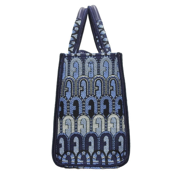 フルラ FURLA OPPORTUNITY MINI TOTE ショルダーバッグ 2WAY バッグ ジャカード ブルーデニムマルチ レディース wb00352ax0777tde00 レディース 女性 プレゼント ブランド ギフト 母の日 土日祝も毎日発送します