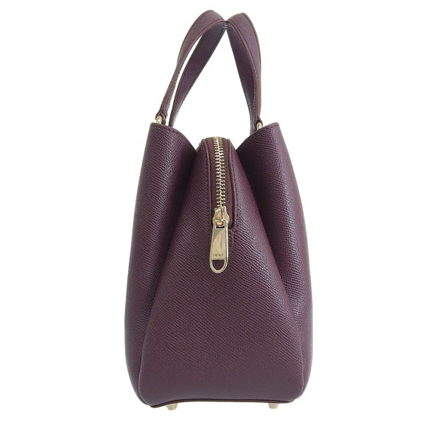 フルラ バッグ レディース ショルダーバッグ 2WAY トートバッグ アウトレット レザー ワイン MINERVA S TOTE WB00391BX03062367S FURLA 母の日 土日祝も毎日発送します