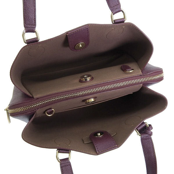 フルラ バッグ レディース ショルダーバッグ 2WAY トートバッグ アウトレット レザー ワイン MINERVA S TOTE WB00391BX03062367S FURLA 母の日 土日祝も毎日発送します