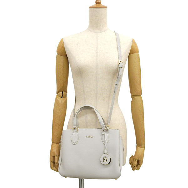 フルラ バッグ レディース ハンドバッグ 2WAYバッグ ショルダーバッグ アウトレット レザー グレー MINEVRA S TOTE WB00391BX0306GDJ00 FURLA