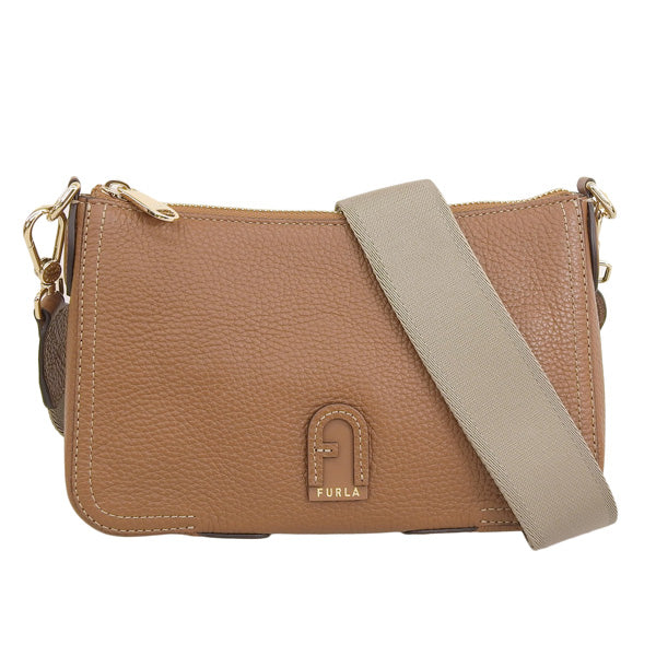 フルラ バッグ レディース ショルダーバッグ アウトレット レザー ブラウン ATENA S CROSSBODY WB00397BX030503B00 FURLA 母の日 土日祝も毎日発送します