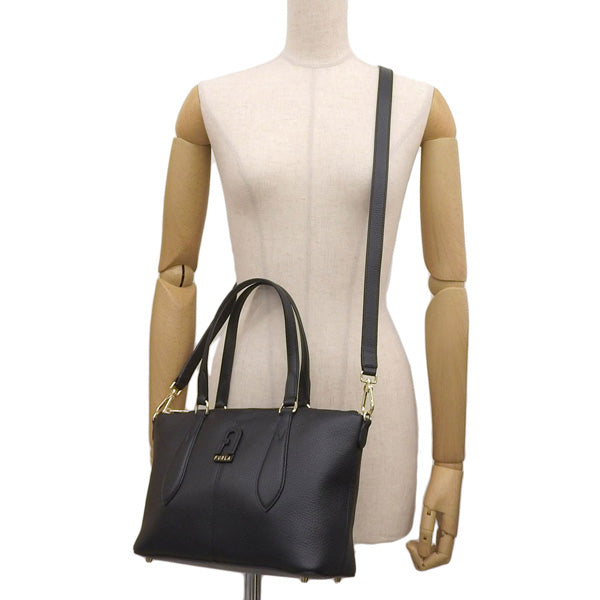 フルラ バッグ レディース 2WAY ハンドバッグ アウトレット レザー ブラック WB00537BX0305O6000 FURLA 母の日 土日祝も毎日発送します