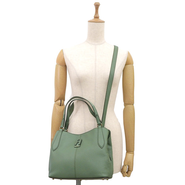 フルラ バッグ レディース ハンドバッグ 2WAYバッグ ショルダーバッグ アウトレット レザー グリーン DANAE S HOBO WB00545BX0305TIM00 FURLA 母の日 土日祝も毎日発送します