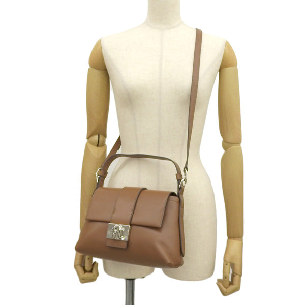 フルラ バッグ レディース 2WAY ショルダーバッグ ハンドバッグ アウトレット レザー ブラウン シャーロット FURLA CHARLOTTE SHOULDER S WB00550AX073303B00 母の日 土日祝も毎日発送します