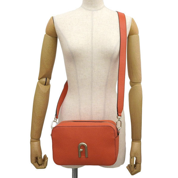 フルラ バッグ レディース ショルダーバッグ アウトレット レザー オレンジ FURLA PRIMULA WB00554BX0613TNG00 FURLA 母の日 土日祝も毎日発送します