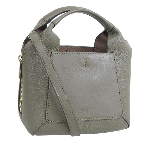 フルラ バッグ レディース ショルダーバッグ 2WAY バッグ レザー ダークグレー FURLA GILDA MINI TOTE wb00583bx01811282s FURLA ブランド 母の日 土日祝も毎日発送します