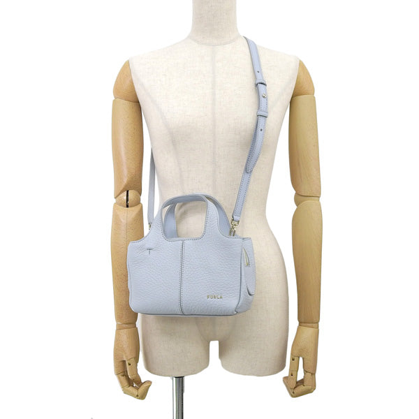 フルラ バッグ レディース ハンドバッグ 2WAY バッグ レザー ライトブルー FURLA ELSA MINI TOTE wb00614bx0912ar300 FURLA ブランド