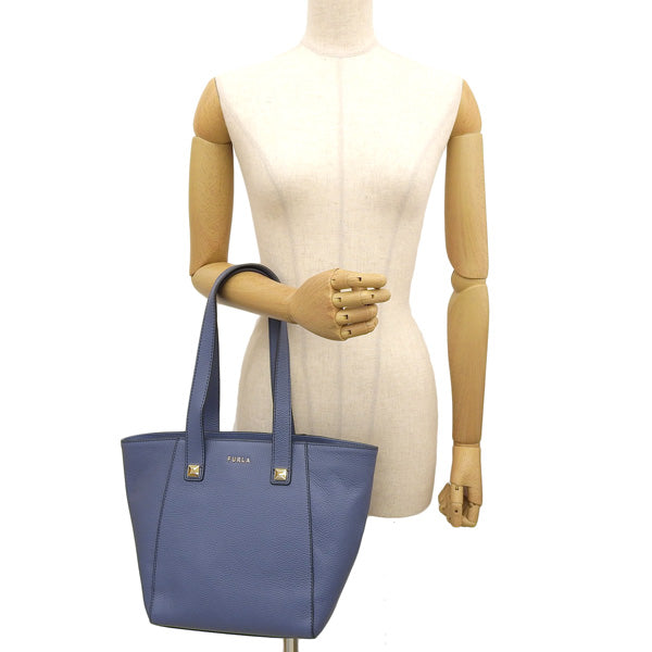 フルラ バッグ レディース トートバッグ アウトレット レザー ブルーデニム AFRODITE S TOTE WB00637BX0929DE000 FURLA 母の日 土日祝も毎日発送します