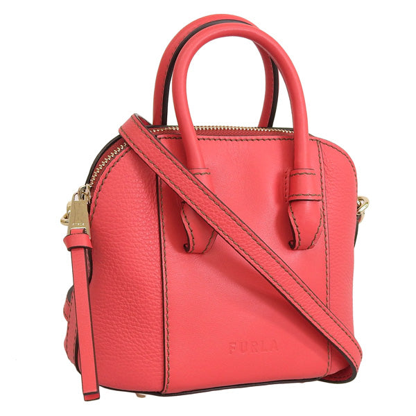 フルラ バッグ レディース ハンドバッグ 2WAYバッグ ショルダーバッグ アウトレット レザー レッド FURLA MIASTELLA DOME MINI WB00668BX00531265S FURLA 母の日 土日祝も毎日発送します