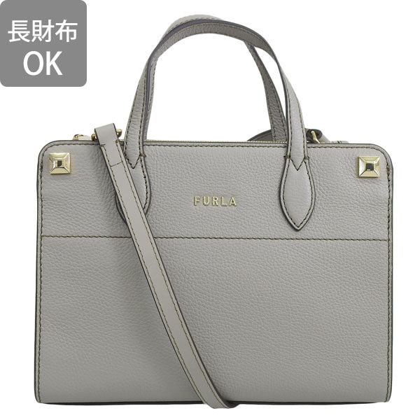フルラ バッグ レディース ハンドバッグ 2WAY アウトレット レザー グレー AFRODITE S TOTE WB00673BX0305M7Y00 FURLA 母の日 土日祝も毎日発送します