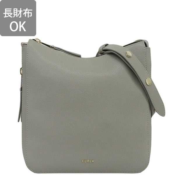フルラ バッグ レディース ショルダーバッグ アウトレット レザー グレー FURLA SKYE WB00783BX0332M7Y00 FURLA 母の日 土日祝も毎日発送します