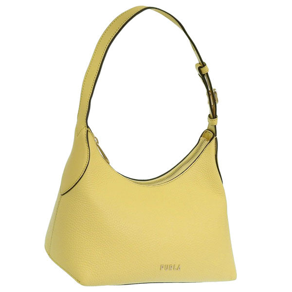 フルラ バッグ レディース ハンドバッグ アウトレット レザー イエロー ダナエ Sサイズ ホーボーバッグ DANAE S HOBO WB00799BX09292373S FURLA 母の日 土日祝も毎日発送します