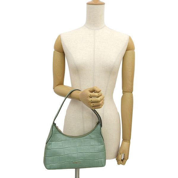 フルラ バッグ レディース ハンドバッグ アウトレット レザー グリーン DANAE S HOBO WB00799KO0000TIM00 FURLA 母の日 土日祝も毎日発送します