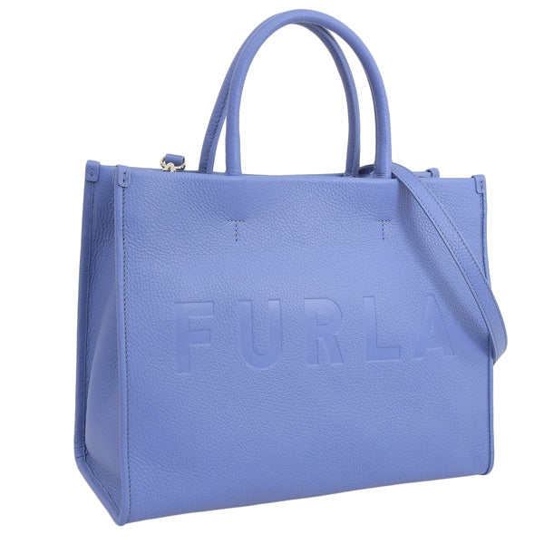 フルラ バッグ レディース トートバッグ 2WAYバッグ ショルダーバッグ レザー ネイビー WONDERFURLA M TOTE WB00842BX14421246S FURLA 母の日 土日祝も毎日発送します