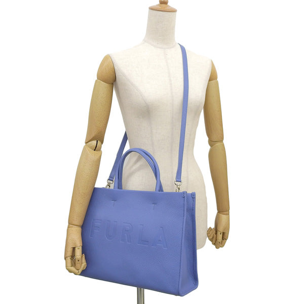 フルラ バッグ レディース トートバッグ 2WAYバッグ ショルダーバッグ レザー ネイビー WONDERFURLA M TOTE WB00842BX14421246S FURLA 母の日 土日祝も毎日発送します