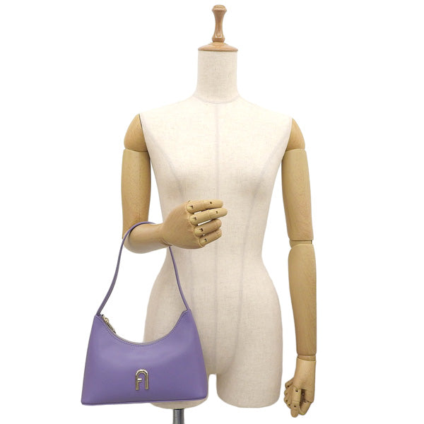 フルラ バッグ レディース ショルダーバッグ レザー パープル FURLA DIAMANTE MINI SHOULDER BAG WB00863AX07332256S FURLA 母の日 土日祝も毎日発送します