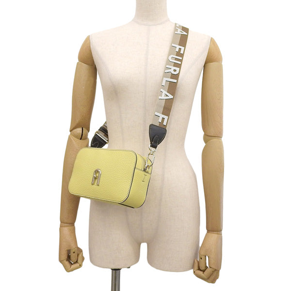 フルラ バッグ レディース ショルダーバッグ アウトレット レザー イエロー プリムラ FURLA PRIMULA CROSSBODY MINI BAG WB00924BX12322514S