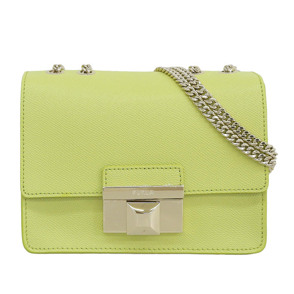 フルラ バッグ レディース チェーン ショルダーバッグ アウトレット レザー グリーン ヴェネレ ベネレ VENERE CROSSBODY MINI WB00936BX03062371S FURLA 母の日 土日祝も毎日発送します