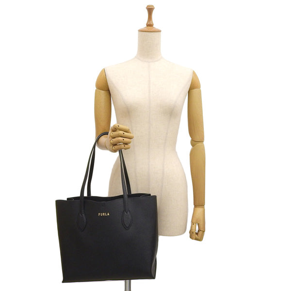 フルラ バッグ レディース トートバッグ アウトレット レザー ブラック ERA M TOTE WB00974BX0306O6000 FURLA