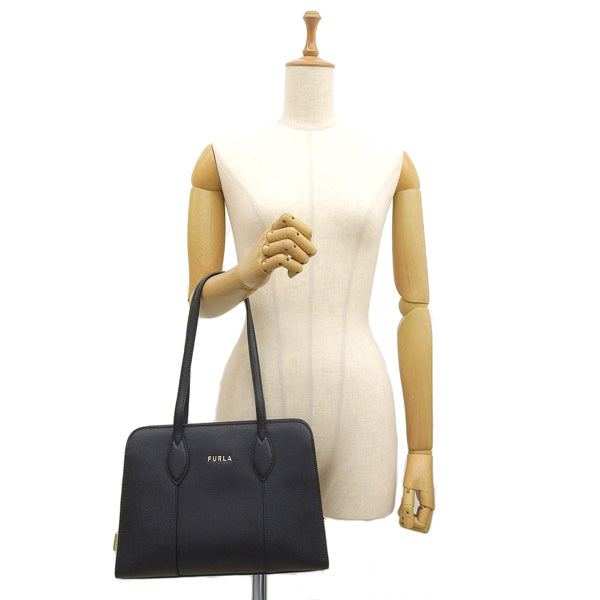 フルラ バッグ レディース トートバッグ アウトレット レザー ブラック VITTORIA BUSINESS M TOTE WB01081BX0306O6000 FURLA 母の日 土日祝も毎日発送します