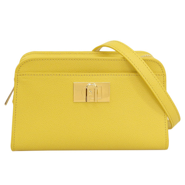 フルラ バッグ レディース ショルダーバッグ アウトレット レザー イエロー FURLA1927 CROSSODY MINI BAG WB01083ARE000HY000
