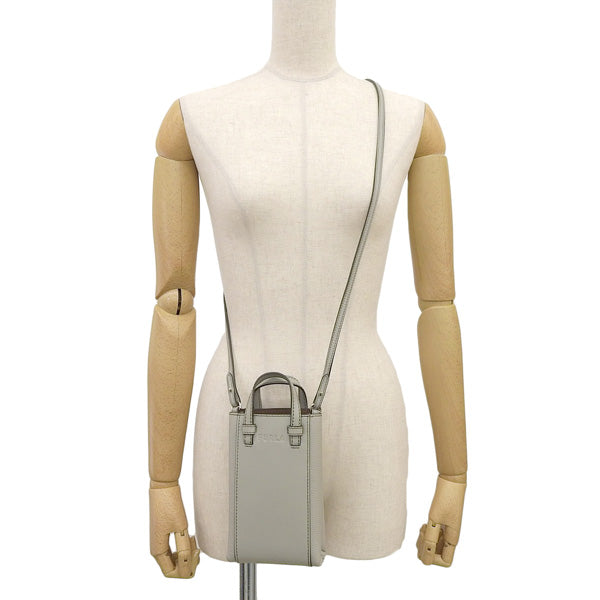 フルラ バッグ レディース ショルダーバッグ 2WAYバッグ ハンドバッグ レザー グレー FURLA MIASTELLA MINI VERTICAL CROSSBODY WE00289BX0053M7Y00 FURLA