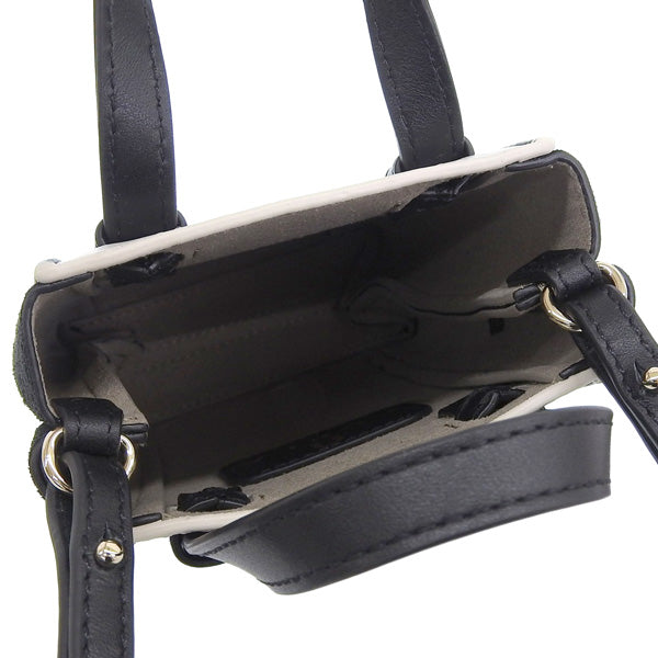 フルラ バッグ レディース ショルダーバッグ アウトレット レザー ホワイト×ブラック ミアステラ FURLA MIASTELLA CROSSBODY MINI BAG WE00289BX04581843S