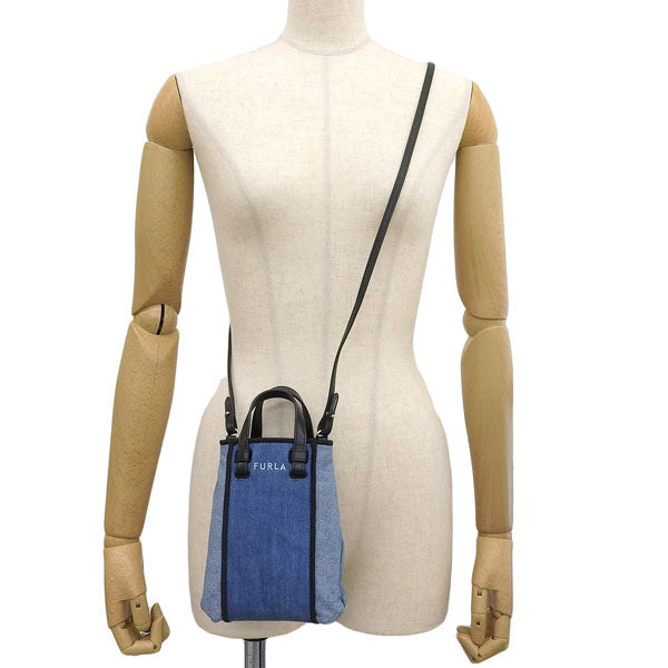 フルラ バッグ レディース ショルダーバッグ アウトレット デニムブルー ミアステラ FURLA MIASTELLA CROSSBODY MINI WE00289BX1661TDE00 母の日 土日祝も毎日発送します