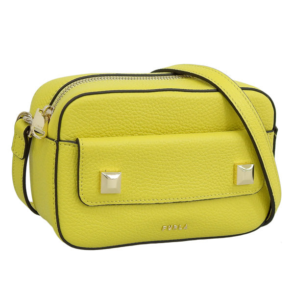 フルラ バッグ レディース ショルダーバッグ アウトレット レザー イエロー AFRODITE MINI WE00343BX03051068S FURLA 母の日 土日祝も毎日発送します