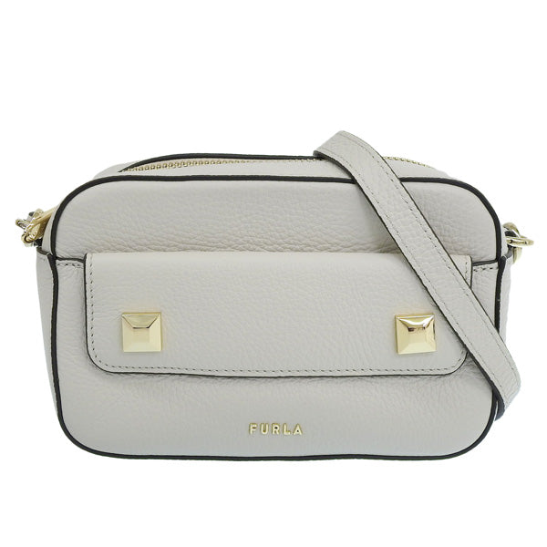 フルラ バッグ レディース ショルダーバッグ アウトレット レザー グレー AFRODITE MINI WE00343BX0305GDJ00 FURLA