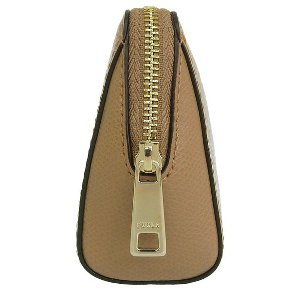 フルラ コスメポーチ 化粧ポーチ レディース レザー ブラウン カメリア FURLA CAMELIA M COSMETIC CASE WE00449ARE000YU500
