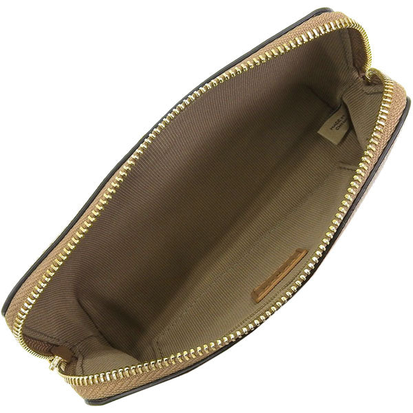 フルラ コスメポーチ 化粧ポーチ レディース レザー ブラウン カメリア FURLA CAMELIA M COSMETIC CASE WE00449ARE000YU500