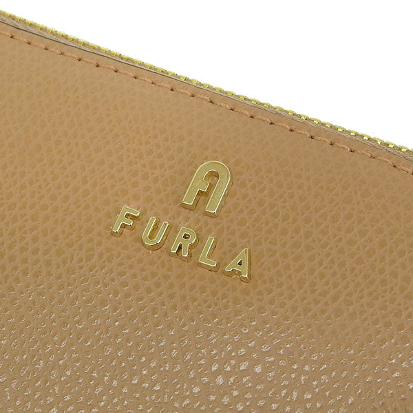 フルラ コスメポーチ 化粧ポーチ レディース レザー ブラウン カメリア FURLA CAMELIA M COSMETIC CASE WE00449ARE000YU500