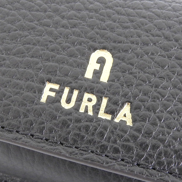 フルラ ペンケース 筆箱 レディース アウトレット レザー ブラック カメリア FURLA CAMELIA PEN CASE S WE00508HSF000O6000