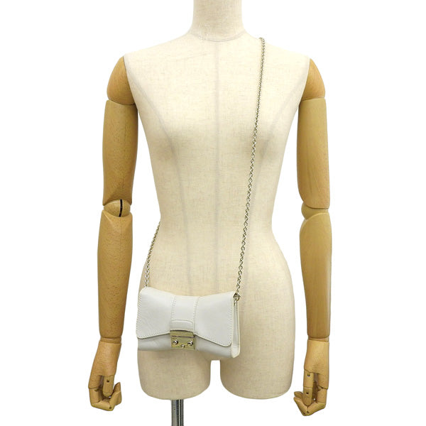 フルラ バッグ レディース チェーン ショルダーバッグ アウトレット レザー ライトグレー メトロポリス METROPOLIS CROSSBODY MINI WE00527BX17091704S FURLA 母の日 土日祝も毎日発送します