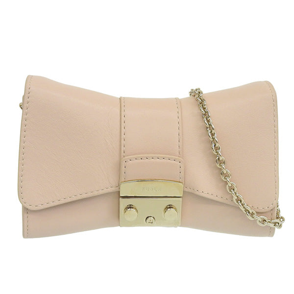 フルラ バッグ レディース チェーン ショルダーバッグ アウトレット レザー ベージュ メトロポリス METROPOLIS CROSSBODY MINI WE00527BX1709B4L00 FURLA 母の日 土日祝も毎日発送します