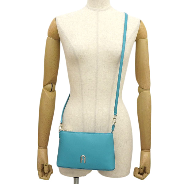 フルラ バッグ レディース ショルダーバッグ レザー ブルー ディアマンテ FURLA DIAMANTE MINI CROSSBODY WE00615AX0733TR400