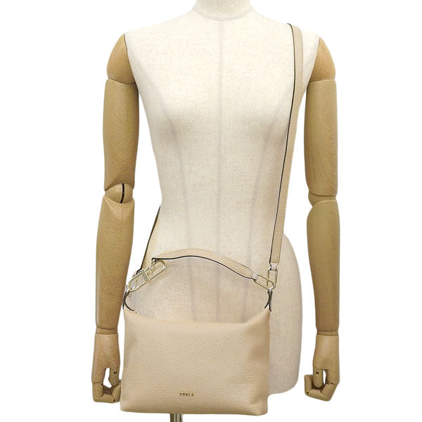 フルラ バッグ レディース 2WAY ハンドバッグ ショルダーバッグ アウトレット ピンクベージュ FURLA TEIA-CROSSBODY XL POUCH WE00683BX0305B4L00