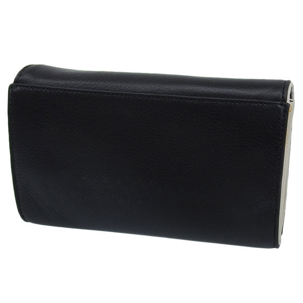 ケイトスペード KATE SPADE ショルダー付ウォレット ブラック×オフホワイト レザー wkru3111-018 アウトレット
