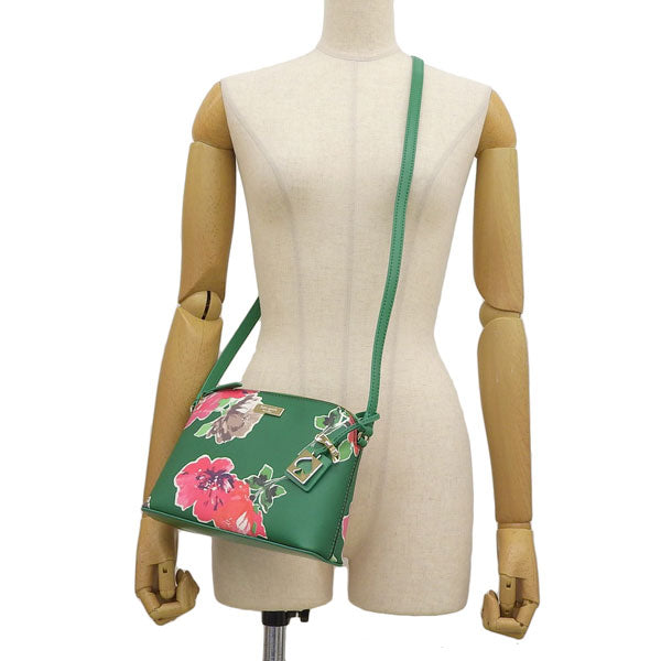 ケイトスペード バッグ レディース ショルダーバッグ レザー グリーンマルチ brightwater drive hanna WKRU3290-359 KATE SPADE