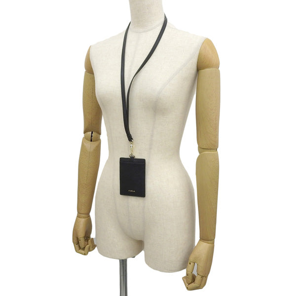 フルラ バッグ レディース IDカードホルダー カードケース アウトレット レザー ブラック リンダ FURLA LINDA S BADGE HOLDER WP00247B30000O6000 母の日 土日祝も毎日発送します