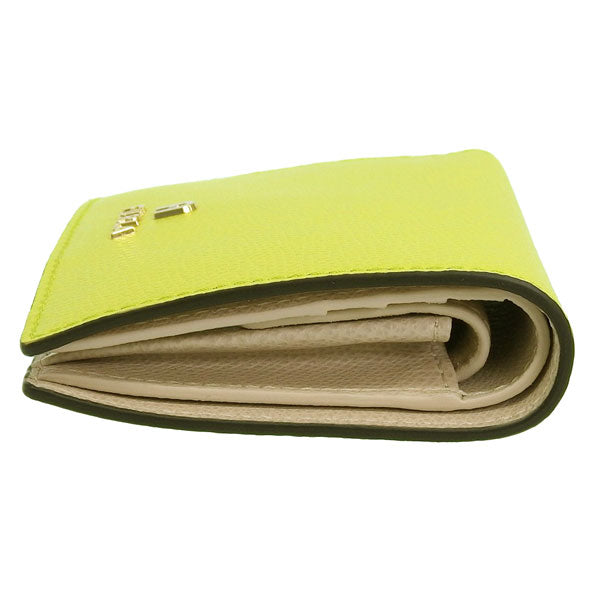 フルラ 財布 レディース 二つ折り財布 アウトレット レザー イエロー カメリア FURLA CAMELIA COMPACT S WALLET BIFOLD WP00304ARE0003128S