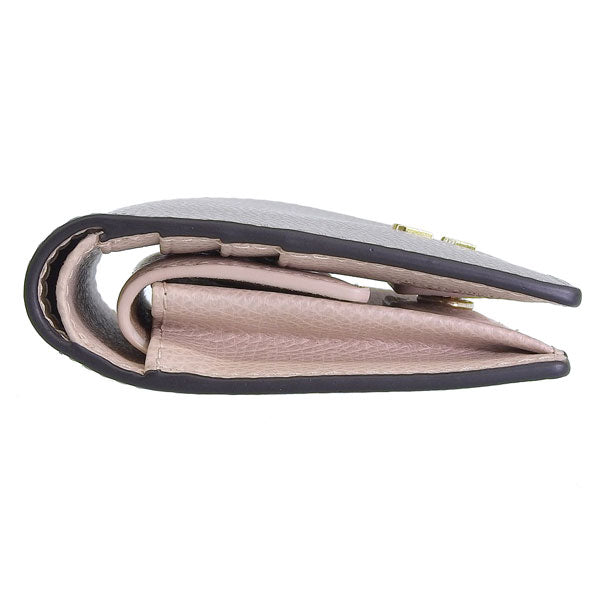 フルラ 財布 レディース 二つ折り財布 アウトレット レザー グレー×ベージュ カメリア FURLA CAMELIA S COMPACT WALLET BIFOLD COIN WP00304ARE0003573S