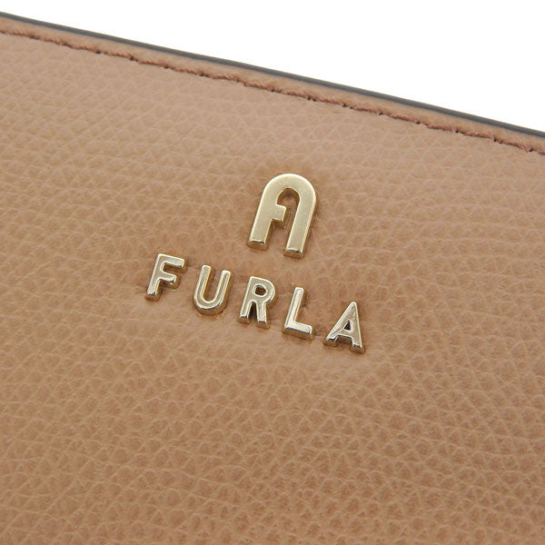 フルラ 財布 レディース 二つ折り財布 レザー ダークベージュ カメリア FURLA CAMELIA M COMPACT WALLET WP00314ARE0003406S