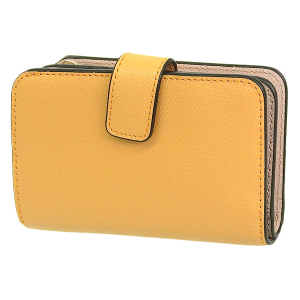 フルラ 財布 レディース 二つ折り財布 レザー イエロー×ベージュ カメリア FURLA CAMELIA M COMPACT WALLET WP00314ARE0003592S