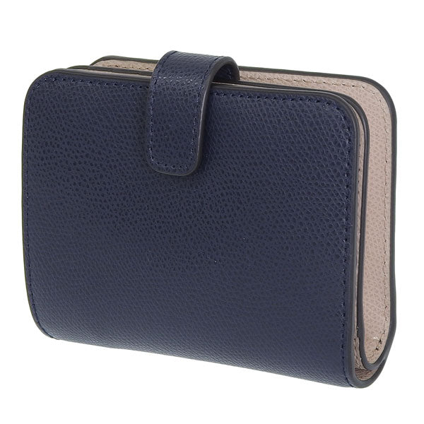 フルラ 財布 レディース 二つ折り財布 アウトレット レザー ネイビー カメリア FURLA CAMELIA S COMPACT WALLET WP00315ARE0002717S