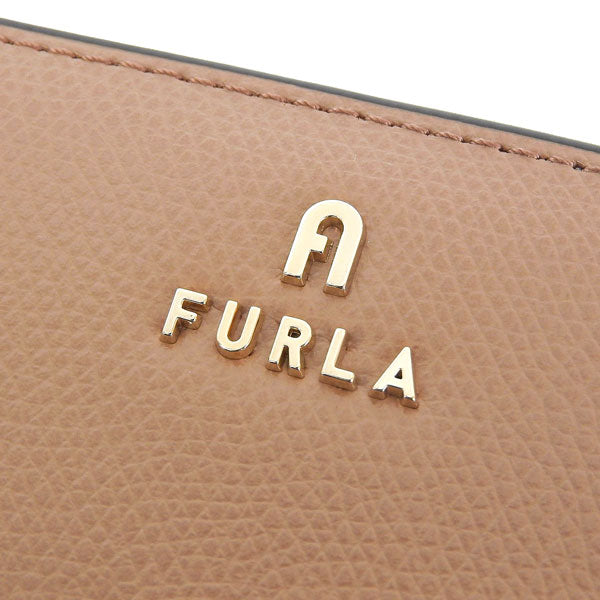 フルラ 財布 レディース 二つ折り財布 レザー ダークベージュ カメリア FURLA CAMELIA S COMPACT WALLET WP00315ARE0003406S