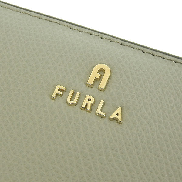 フルラ 財布 レディース 二つ折り財布 アウトレット レザー グレー×ベージュ カメリア FURLA CAMELIA S COMPACT WALLET WP00315ARE0003573S