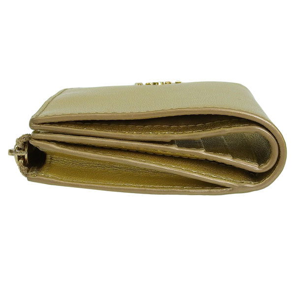 フルラ 財布 レディース 二つ折り財布 アウトレット レザー ゴールド カメリア FURLA CAMELIA S COMPACT WALLET WP00389BX2658CGD00